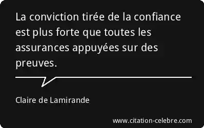La conviction est la clé de la persuasion efficace