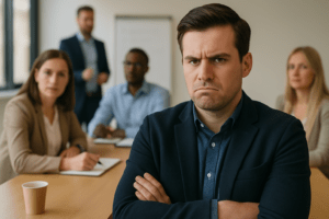 On m'a force à venir a la formation